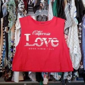 California Love crop top